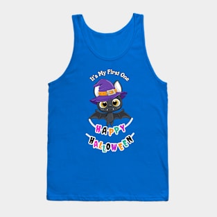 Baby Bat's First Halloween Tank Top